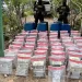 Incautan 290 paquetes presumiblemente cocaína en una embarcación en La Altagracia