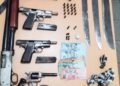 Policía apresa seis personas y ocupa cinco armas de fuego portadas de manera ilegal en Neyba, provincia Bahoruco