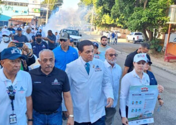 MSP realiza en Santiago jornada de fumigación como prevención contra el mosquito que produce el dengue