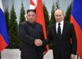 Kim de Corea del Norte promete pleno apoyo a Moscú en una cumbre con Putin en Rusia