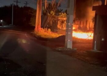 Edeeste informa que incendio afectó a subestación móvil en BVN