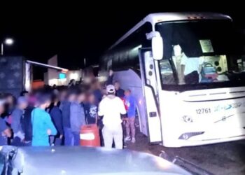 Detienen 178 migrantes en autobús en México; un dominicano entre ellos