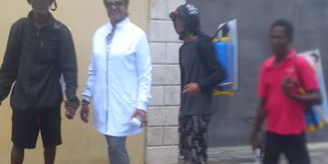 Precandidata a senadora de la Fuerza del Pueblo realiza amplia jornada de fumigación contra el Dengue, en Baní