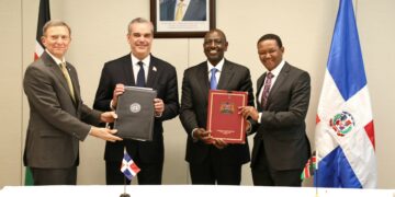 Presidente Abinader define a Kenia como un nuevo amigo de RD