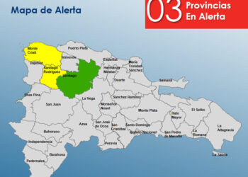 COE mantiene tres provincias bajo alerta