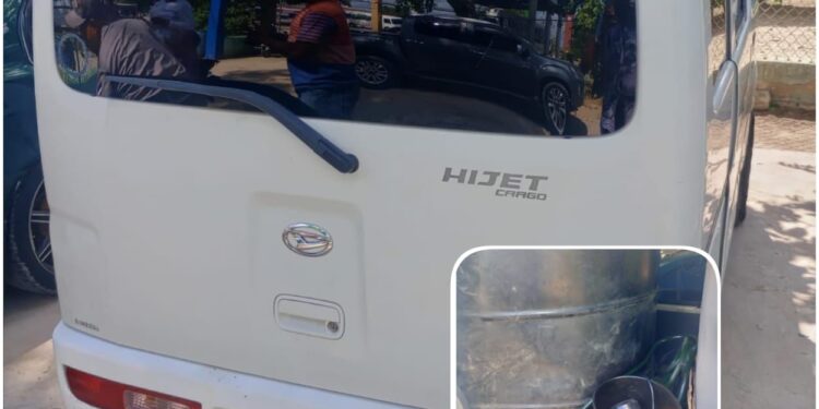 Policía Nacional detiene dos hombres en La Romana por robo de combustible