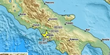 Un terremoto de magnitud 4,2 sacude la provincia de Nápoles, en el sur de Italia