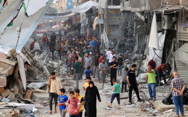 Las escuelas de la ONU en Gaza que sirven como refugios están a su máxima capacidad