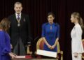 La princesa Leonor jura "cumplir y hacer cumplir la Constitución" en el Congreso