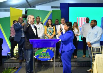 PAL proclama a Luis Abinader como su candidato presidencial