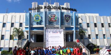 PN inaugura el Primer Torneo de Fútbol Niños “De Vuelta al Barrio SDO”