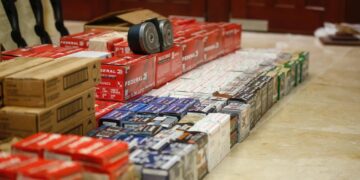 Aduanas reporta récord en la detección de municiones ilícitas