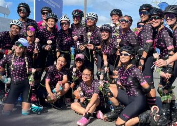 Mujeres Sobre Ruedas patinarán en apoyo al mes de sensibilización sobre el cáncer de mama