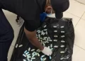 Apresan portugués con 76 cápsulas en el estómago de presumible cocaína