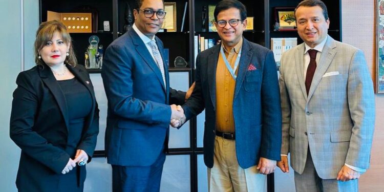 El presidente LMD se reúne con el secretario general adjunto ONU en Ginebra