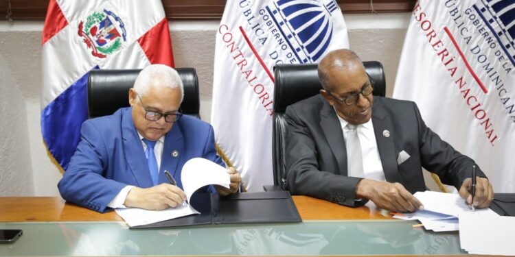 Tesorería Nacional firma acuerdo con la Contraloría General para mejorar servicios a los ciudadanos e instituciones del Estado