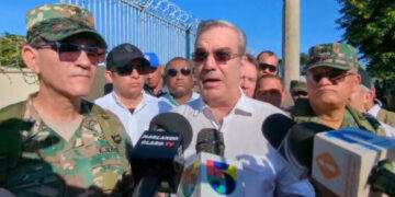 Presidente Abinader supervisa en Dajabón funcionamiento nuevo canal La Vigía