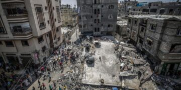 Al menos 4.469 muertos por los bombardeos israelíes en la Franja palestina de Gaza