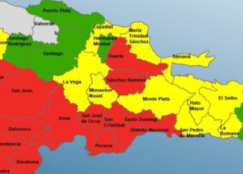 COE eleva a 14 las provincias en alerta roja
