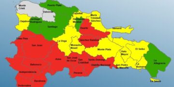 COE eleva a 14 las provincias en alerta roja