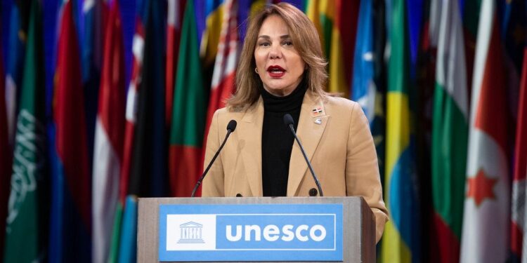 Milagros Germán en UNESCO: “cultura y educación son las mejores herramientas para la paz”