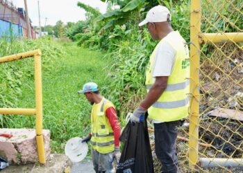 ASDE realiza limpieza preventiva de cañadas ante posible impacto de ciclón tropical