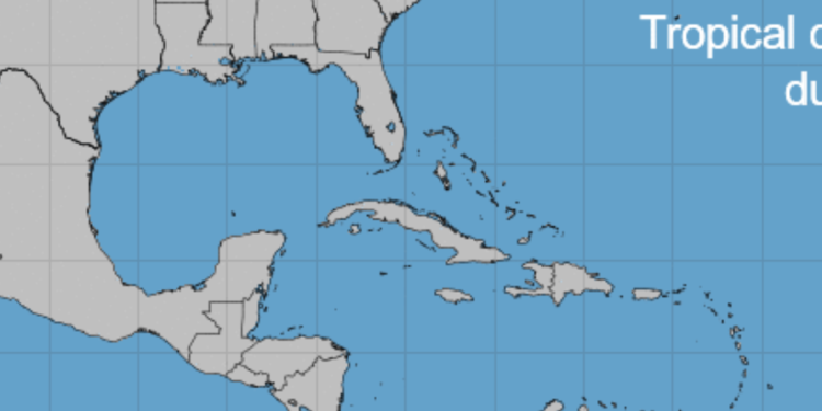 Posible formación de ciclón tropical en el mar Caribe