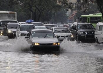 Vaguada provocará aguaceros durante la tarde de este lunes