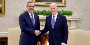Inicia reunión de los presidentes Joe Biden y Luis Abinader