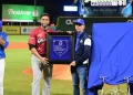 Gigantes conectaron cinco dobles en inicio gira de despedida de Nelson Cruz