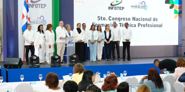 INFOTEP Y ANACECATEP analizan los desafíos de la Formación Técnico Profesional V Congreso Nacional