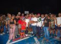 Dedican torneo infantil de basketball al alcalde Carlos Guzmán por sus aportes al deporte en SDN