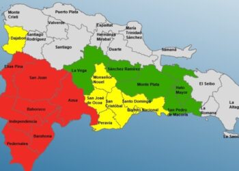 COE colora a 19 las provincias en alertas por potencial ciclón tropical