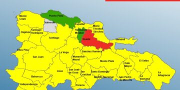 COE mantiene 31 provincias en rojo, verde y amarillo