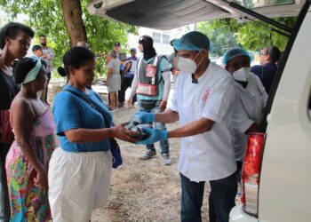 INABIE moviliza más de 50,000 raciones alimenticias afectados por lluvias