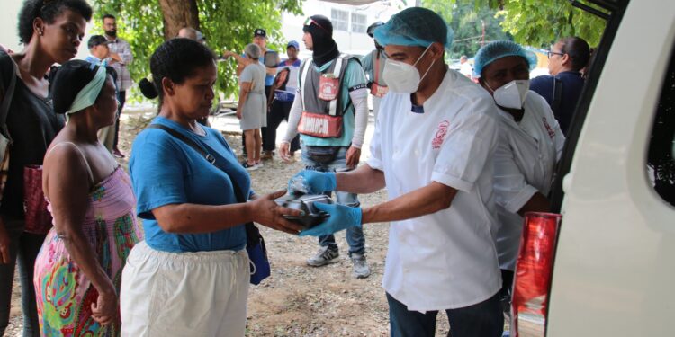INABIE moviliza más de 50,000 raciones alimenticias afectados por lluvias