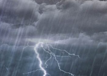 Vaguada dejará aguaceros, tormentas eléctricas y ráfagas de viento