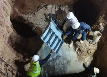 Caasd soluciona avería en línea del Acueducto Oriental Barrera de Salinidad