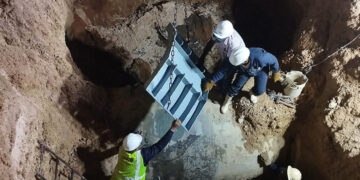 Caasd soluciona avería en línea del Acueducto Oriental Barrera de Salinidad