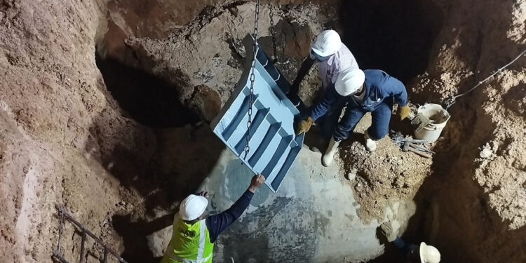 Caasd soluciona avería en línea del Acueducto Oriental Barrera de Salinidad