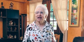 María Cristina Camilo "Maíta" cumple hoy sus 106 años