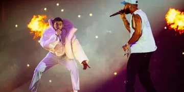 Bad Bunny sorprenda a los fans, con su entrada a la tercera función de “The Sauce Latam Tour 2023”