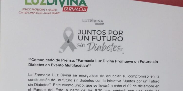 Farmacia Luz Divina realiza evento "Juntos por un futuro sin diabetes"