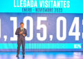 El país recibe 9.1 millones de visitantes en 11 meses