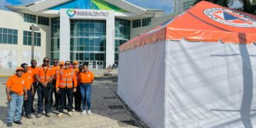 Defensa Civil instala puestos de atención pre-hospitalaria en plazas comerciales