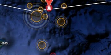 Reportan 2 sismos de 3.8 al noreste de Samaná y Miches