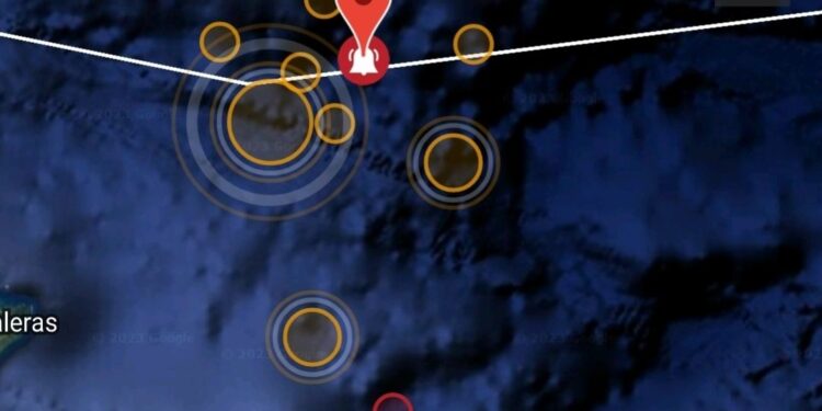 Reportan 2 sismos de 3.8 al noreste de Samaná y Miches
