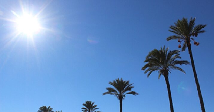 Sistema anticiclónico mantendrá reducida la humedad en gran parte del país