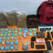 PN ocupa distintos tipos de presuntas drogas y arma de fuego en La Vega