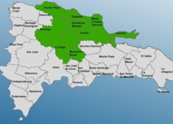 COE incrementa a 9 las provincias en alerta por incidencia de vaguada